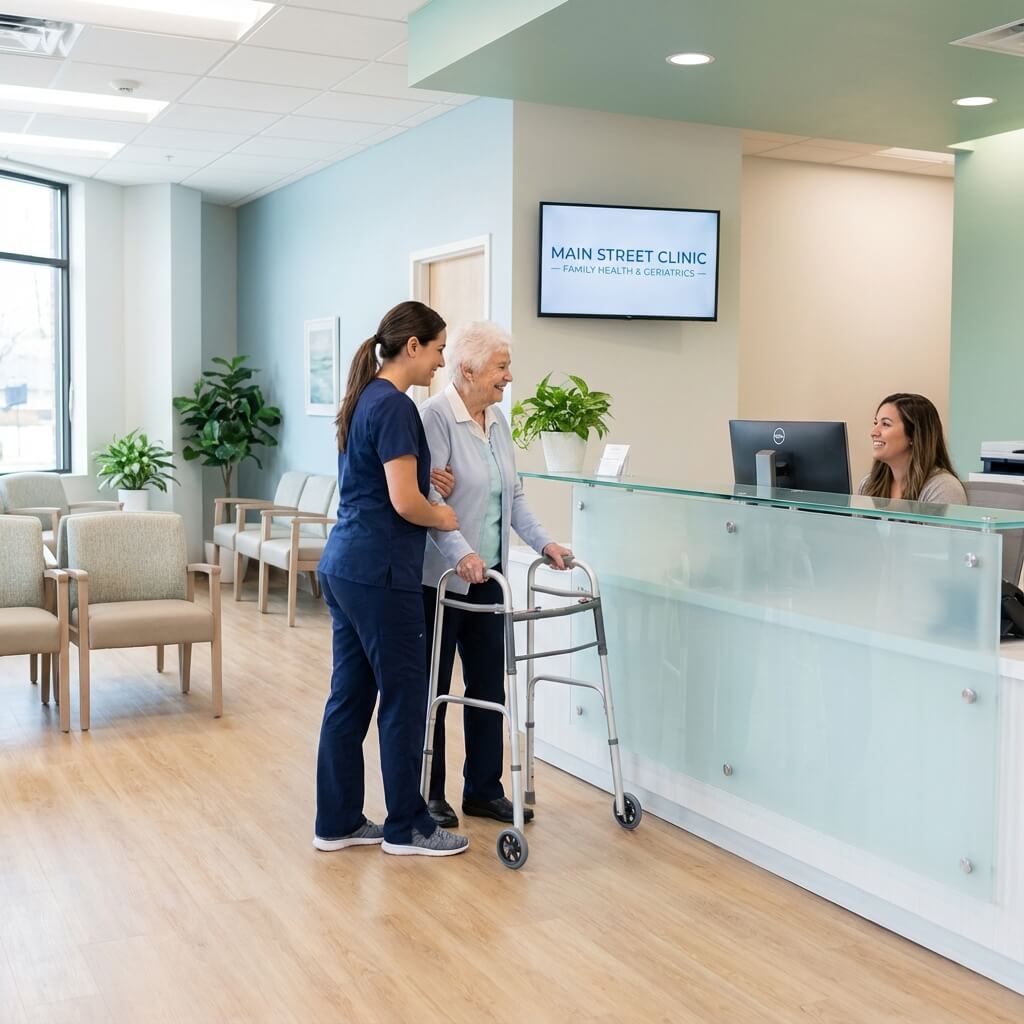 Acompanhamento em Consultas